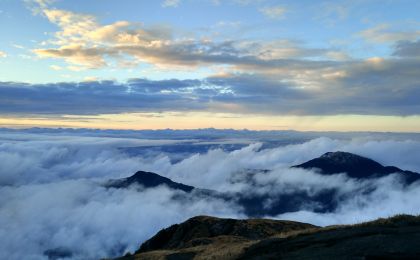 天下无双胜地 江南第一名山：齐云山云海