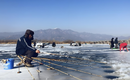 40秒原声沉浸式体验冰钓  