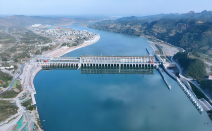 大渡河“牵手”岷江 双水源滋养平原